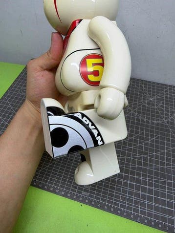 Sculpture, BE@RBRICK 400% Speed Racer (Bear of Cubes) - 28