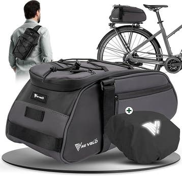 2dekans | MIVELO - Fietstas – 3-in-1 Rugzak & Schoudertas –, Ophalen of Verzenden, Nieuw