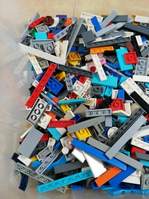 Lego - geen serie - van 1000 platte plaatjes - 1990-2000, Kinderen en Baby's, Speelgoed | Duplo en Lego