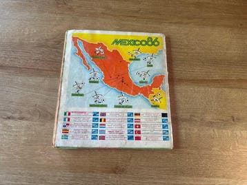 Panini World Cup Mexico 86 - 1 Album complet - Played (avec, Nieuw