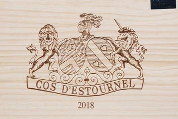 2018 Château Cos dEstournel - Saint-Estèphe 2ème Grand Cru, Verzamelen, Nieuw