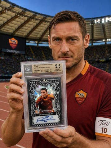 Leaf Leaf Signature Series Crystal Silver Francesco Totti