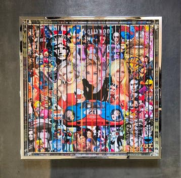 Elmago - Marilyn,McQueen pop icons 5 codebarre (large) luxe