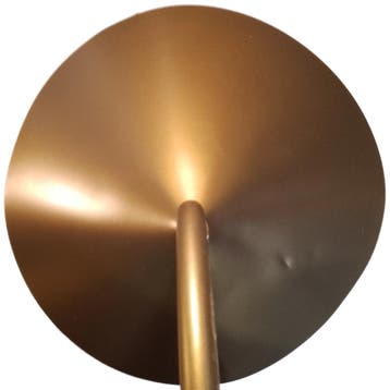 Ferm Living Arum Draaibare Wandlamp (bronze / Short), Verzenden, Gebruikt, Metaal