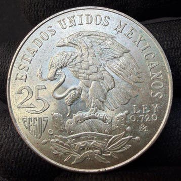 Mexico. 25 Pesos 1968 (Zonder minimumprijs)