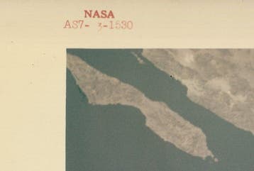 NASA - Official 1968 Apollo 7 Type 1 NASA Red # AS7-3-1530