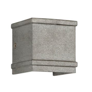 Wandverlichting modern Borgo Muurlamp Zilver, Verzenden
