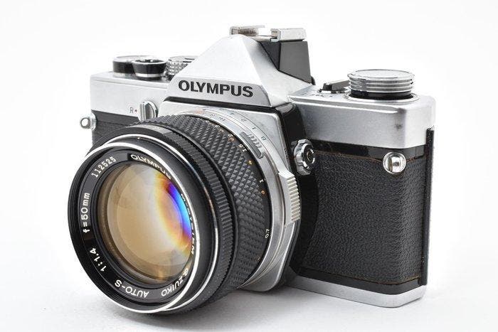 Olympus OM-1 + G.Zuiko Auto-S 1.4/50mm | Single lens reflex, TV, Hi-fi & Vidéo, Appareils photo analogiques