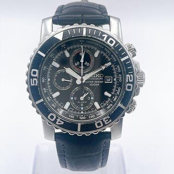 Seiko - Alarm Chronograph - Zonder minimumprijs - 7T62-0CV0