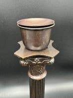 Kandelaar (2) - Metaal - Set klassieke kandelaren