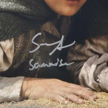 Lord of the Rings - Elijah Wood & Sean Astin - Signed 28x35, Nieuw