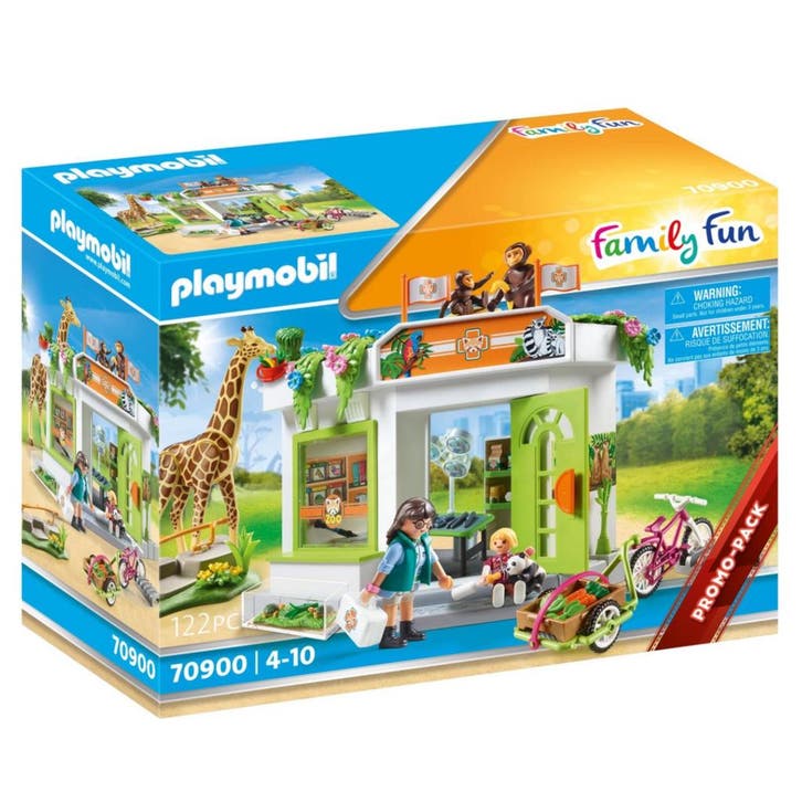 PLAYMOBIL - Family Fun Dierenartspraktijk in de dierentuin -, Collections, Collections Autre, Envoi