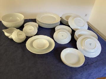 Limoges - Eetservies (40) - Porselein - Serie California