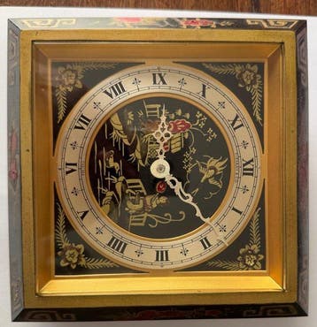 Tafelklok - Tiffany & Co - Chelsea Clock - Messing, Glas,