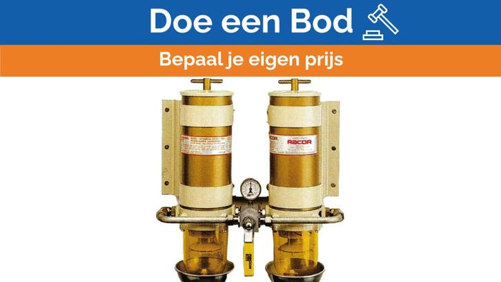 Bieden: Parker Racor 75/1000MAP double fuel, Watersport en Boten, Bootonderdelen, Ophalen of Verzenden