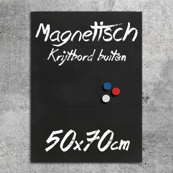 Krijtbord Buiten Magnetisch 50x70 cm, Verzenden, Nieuw