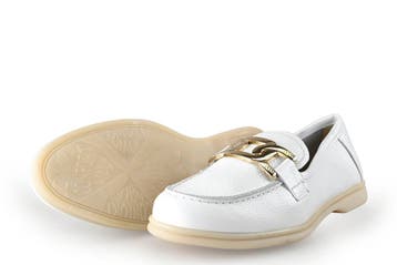 Ara Loafers in maat 38 Wit, Kleding | Dames, Schoenen, Verzenden, Wit, Overige typen, Zo goed als nieuw