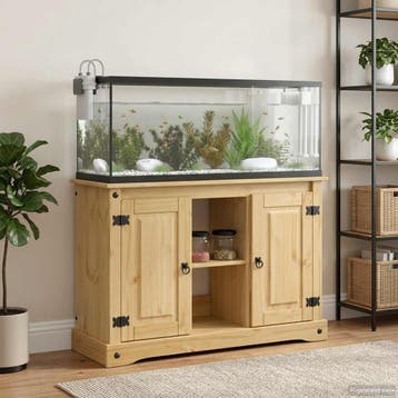 vidaXL Aquarium Stand CORONA Bruin 101,5 x 37 x 73 cm 300 kg, Verzenden