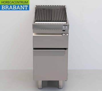 HCB Vapogrill à eau en acier inoxydable 7,5 kW 40 cm GAZ, Verzenden