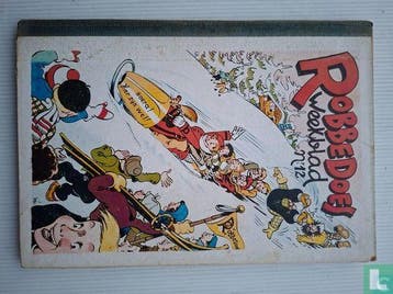Baard en Kale - Robbedoes album 12 - 1943, Eén stripboek, Verzenden, Zo goed als nieuw, Aimard, Olivier, Dineur, Fernand, Dumoulin, Blanche, Edmond, V, Gillain, Joseph, Harman, Fred, Mayeu, Max, Robbins, Frank, Velter, Robert, Victor, Lander.
