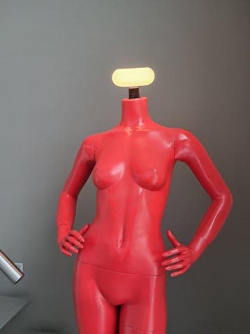Hans Boodt - Mannequin - Kunstzinnige mannequin/lamp -