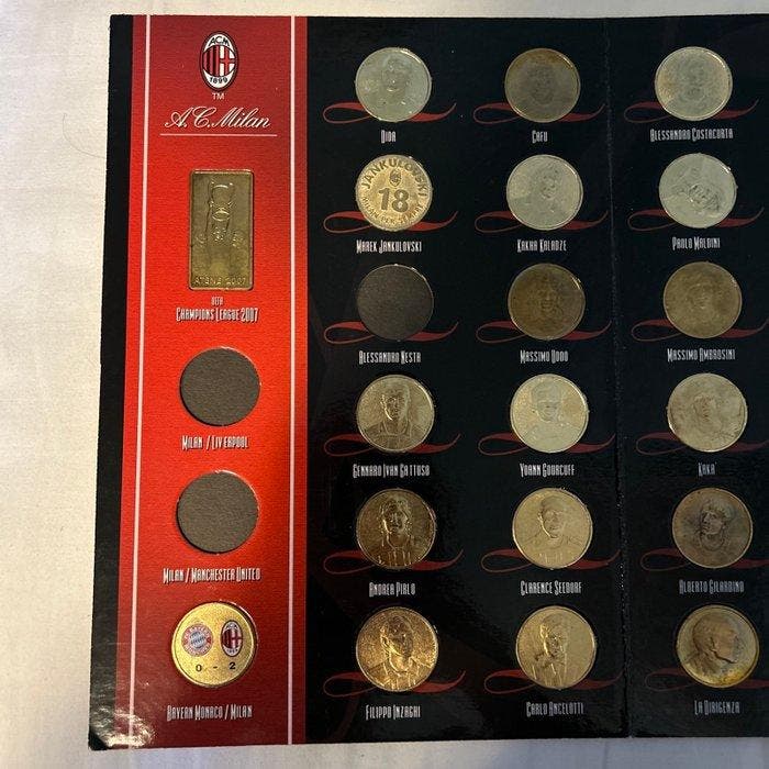 Insigne Milan per sempre (non completo) - Italië - 21e eeuw, Collections, Collections Autre