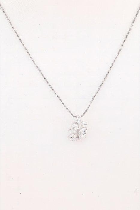 Pendentif - 18 carats Or jaune, Platine rhodié - 1.22ct. tw., Bijoux, Sacs & Beauté, Bijoux anciens