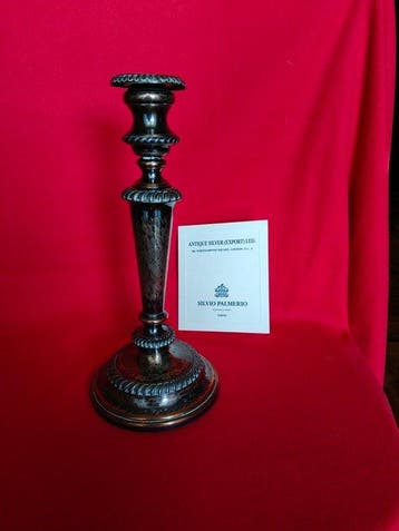 Candélabre - Plaqué(e) argent - candélabre néoclassique, Antiquités & Art