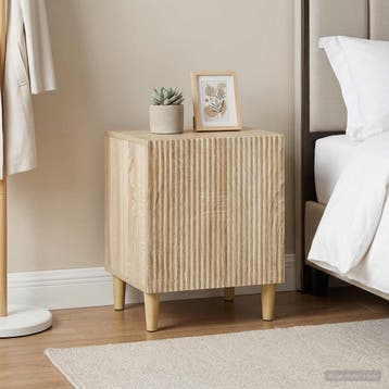 vidaXL Nachtkastje 2 st Sonoma Eiken 43 x 34,5 x 50 cm, Verzenden