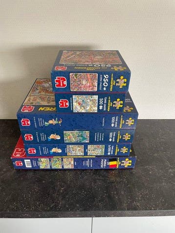 Jan van Haasteren - Puzzel - Jan van Haasteren puzzels set -