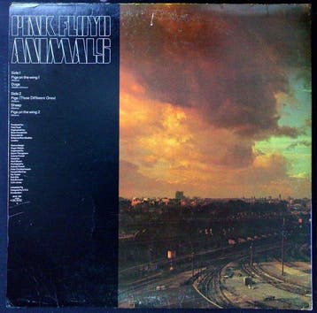 Pink Floyd - Animals (UK 1977 original LP) - LP album (op