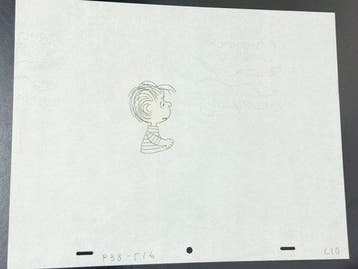 Charles M. Schulz - Originele animatietekening van Linus van, Nieuw in verpakking