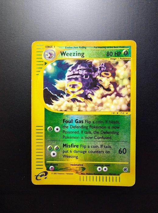 Pokémon - 6 Card - Weezing reverse Holo - Fearow Reverse, Hobby en Vrije tijd, Verzamelkaartspellen | Pokémon