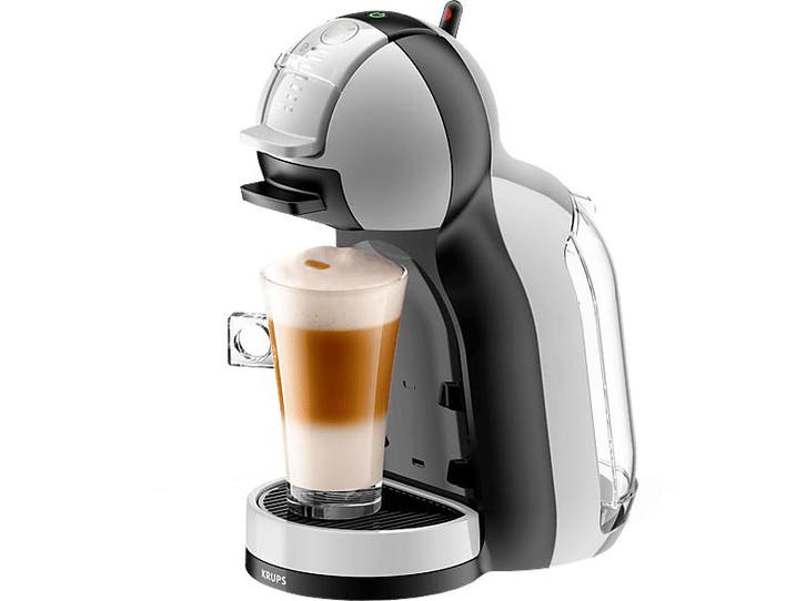 Krups - Capsulemachine - Grijs, Elektronische apparatuur, Koffiezetapparaten, Koffiepads en cups, Nieuw, Afneembaar waterreservoir