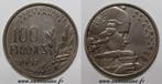 France Frankreich Km 919 100 Francs 1957 Typ Cochet, Verzenden