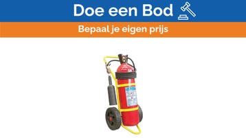 Bieden: ABS CO2 Wheeled Extinguisher 20 kgs B - SG00272, Watersport en Boten, Ophalen of Verzenden, Nieuw