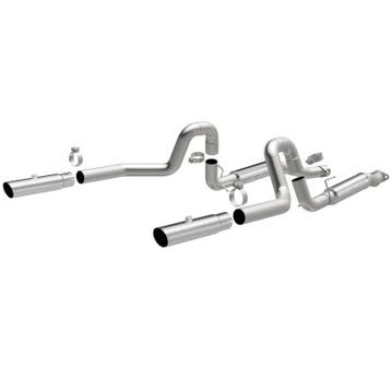 MagnaFlow 99-04 Mustang Mach 1 V8 4.6L Dual Split Rear Exit, Ophalen of Verzenden