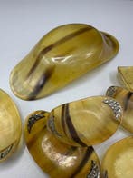 Indonesië kom zilver/hoorn - Indonesië (Zonder minimumprijs), Antiquités & Art