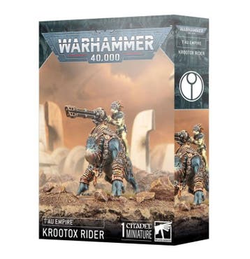 Tau Empire Krootox Rider (Warhammer Nieuw), Hobby en Vrije tijd, Ophalen of Verzenden, Nieuw