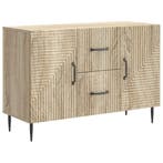vidaXL Dressoir met lade Sonoma Eiken 89 x 34,5 x 60 cm, Verzenden, Nieuw
