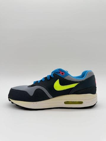 Nike - Nike Air Max 1 Magnet Grey Volt gs - Sneakers - Maat: