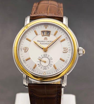 Maurice Lacroix - Masterpiece Jump Hour Automatic Two-Tone, Nieuw