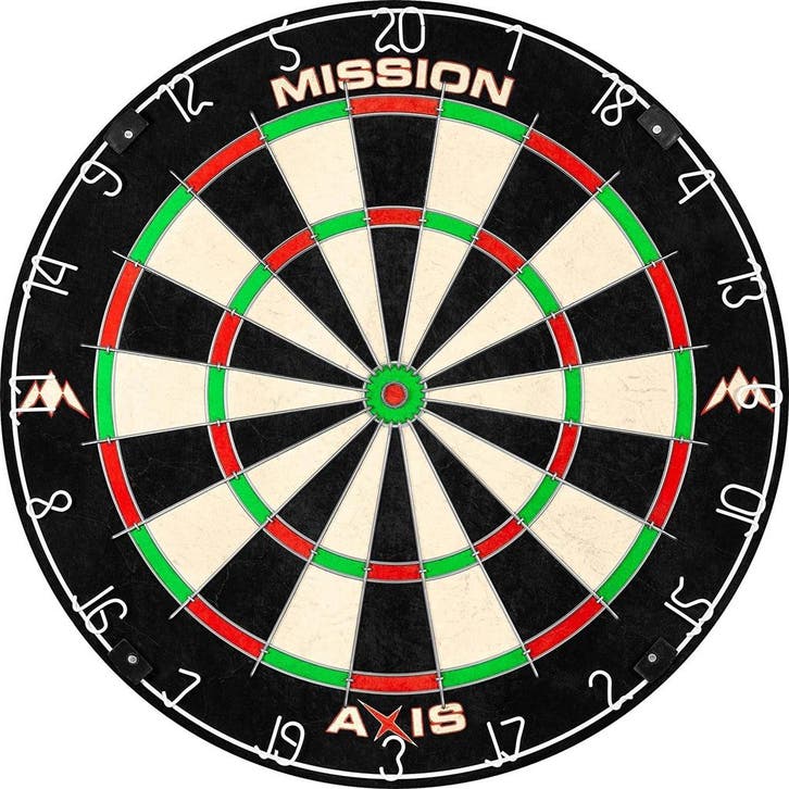 Mission Axis TriWire (Dart Bord), Sport en Fitness, Darts, Dartbord, Nieuw, Ophalen of Verzenden