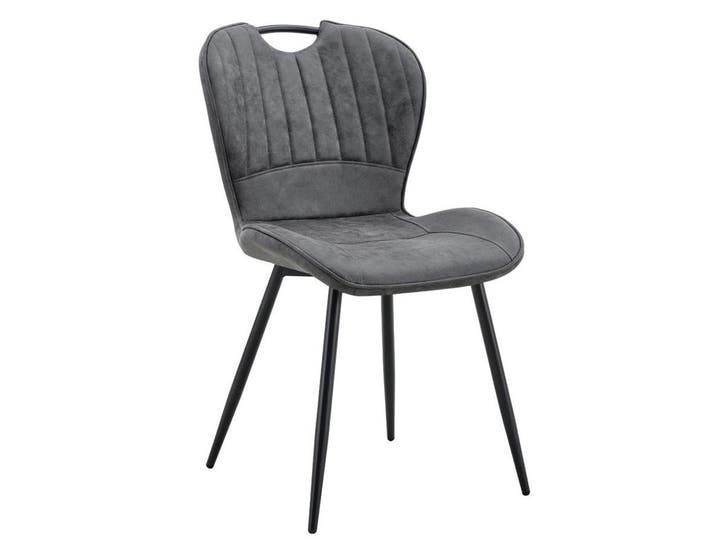 2dekans | Multifurn Sten Eetkamerstoel - Microleder -, Maison & Meubles, Chaises, Enlèvement ou Envoi
