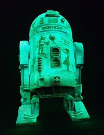 Fictional World (1980) - Banksy´s Star Style Wars R2-D2