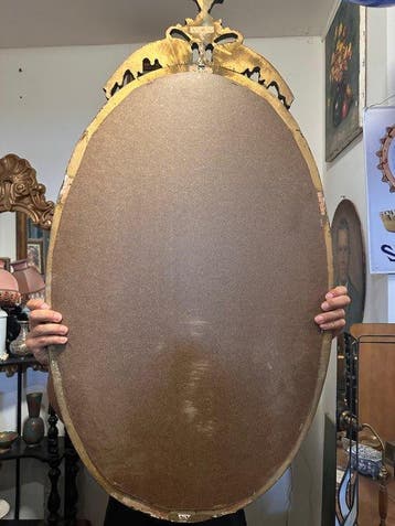 Miroir - Bois - Style baroque des années 30/40