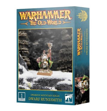 Dwarven Mountain Holds Dwarf Runesmith (warhammer nieuw), Ophalen of Verzenden