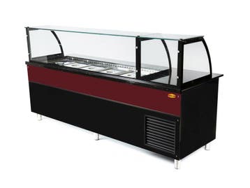 Saladette werkbank + kast element | met luchtcirculatie |, Verzenden, Nieuw in verpakking