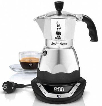 Bialetti Easy Timer Moka espressomaker — zo goed als nieuw, Verzenden, Nieuw in verpakking