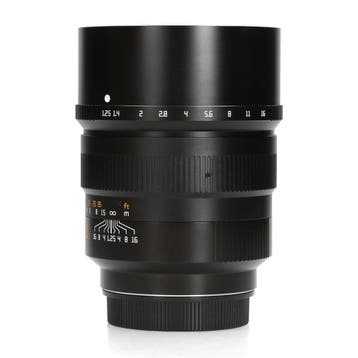 TTartisan 90mm F1.25 black - Leica L-mount - 1 jaar garantie, TV, Hi-fi & Vidéo, Photo | Lentilles & Objectifs, Ophalen of Verzenden